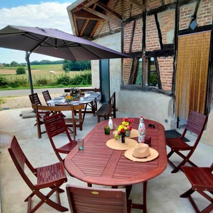 La Grange A Outeaux Bed & Breakfast Montpont-en-Bresse Exterior photo